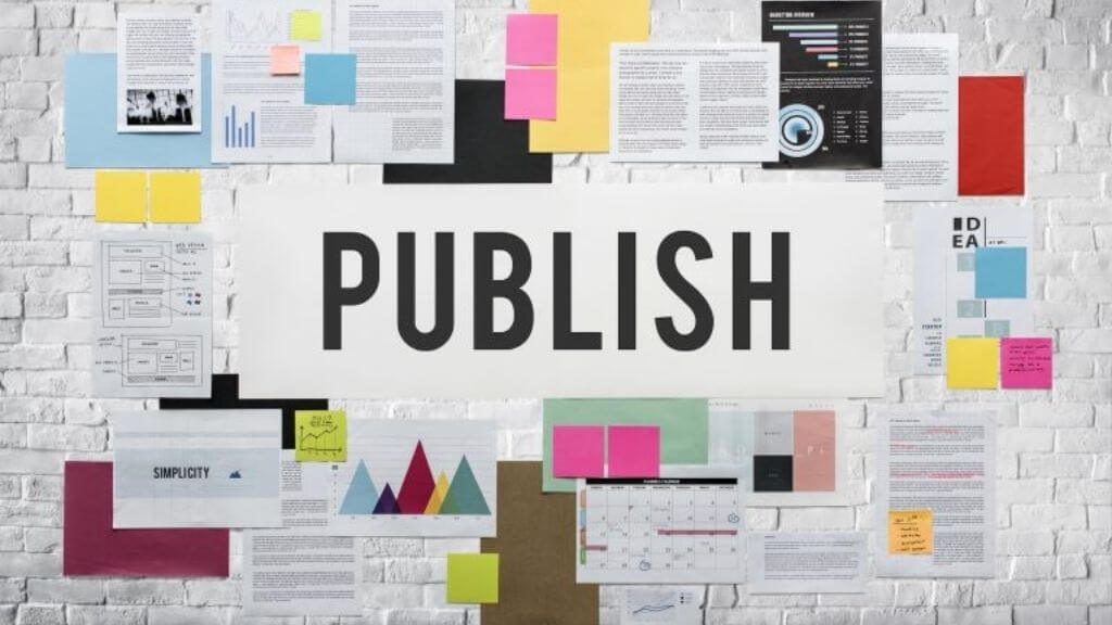 Publish in writing